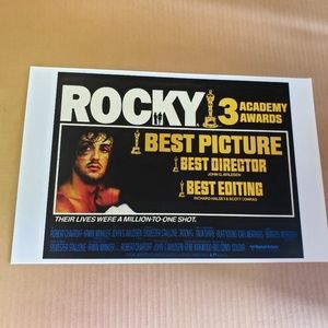 Medium Rocky movie print